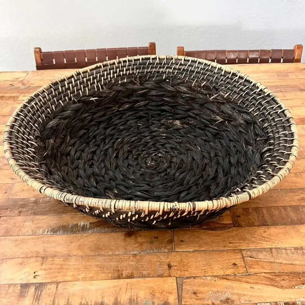 Handwoven Large Rattan Wicker Basket 21